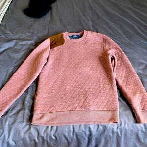 NWOT topman quilted pullover sweater